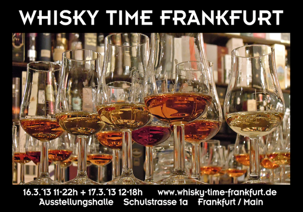 Whisky Time Frankfurt Plakat 2013