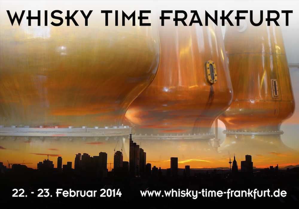 Whisky Time Frankfurt Plakat 2014