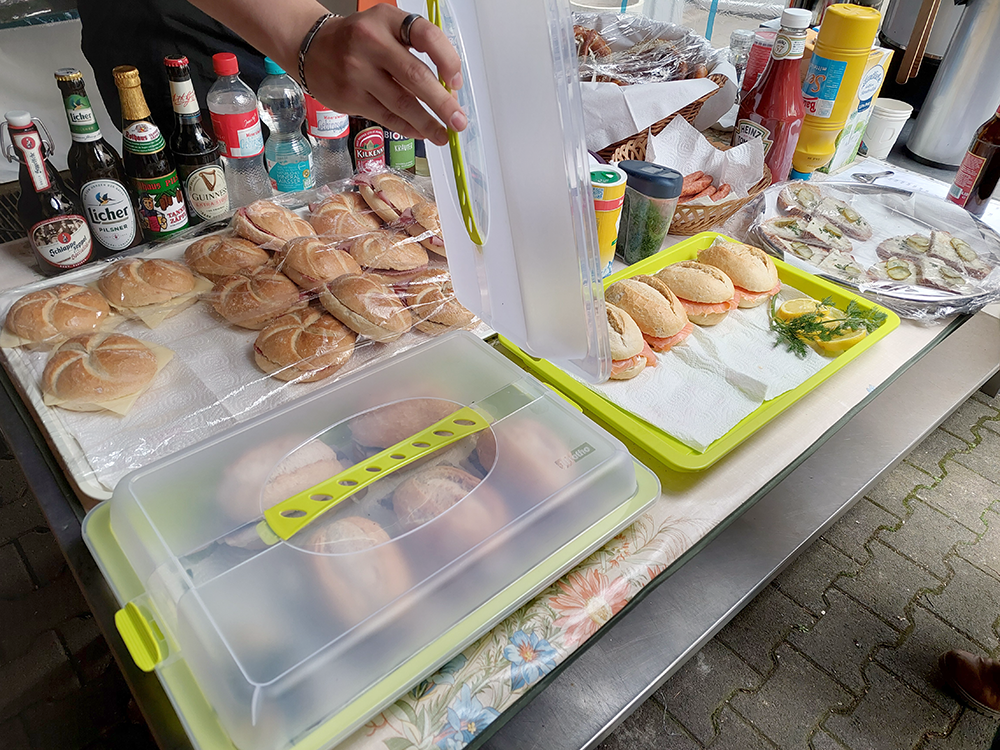 Cateringstand von Genussexperten