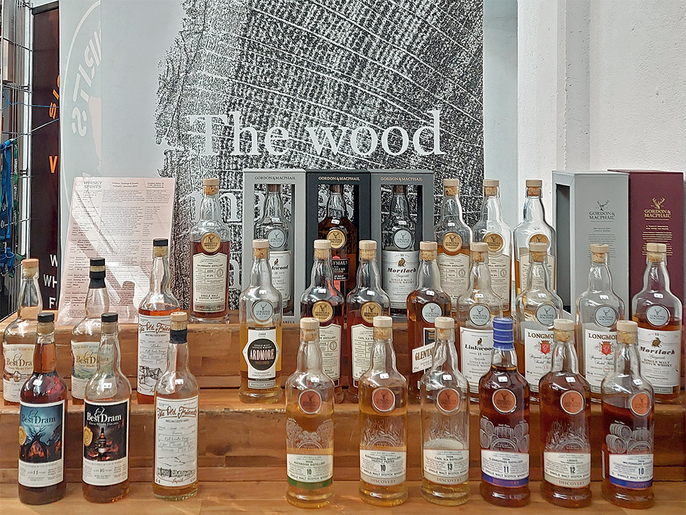Ausstellungsstand von Kirsch Whiskies