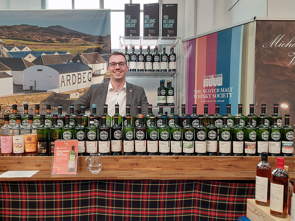 Ausstellungsstand von SMWS