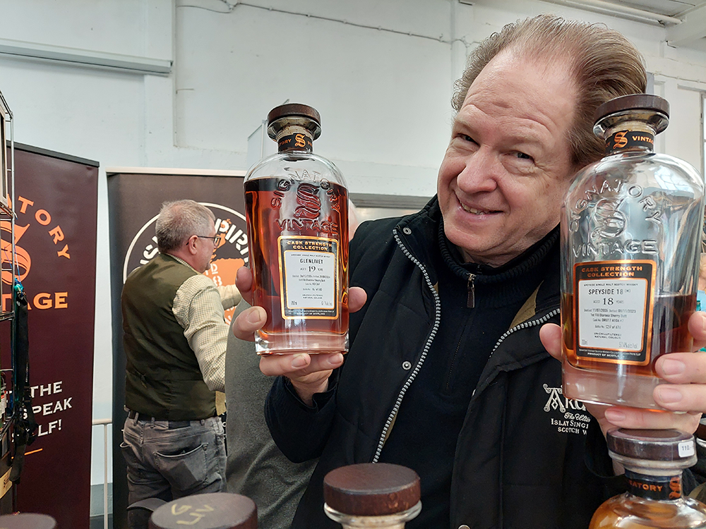 Whiskyflaschen von Signatory Vintage