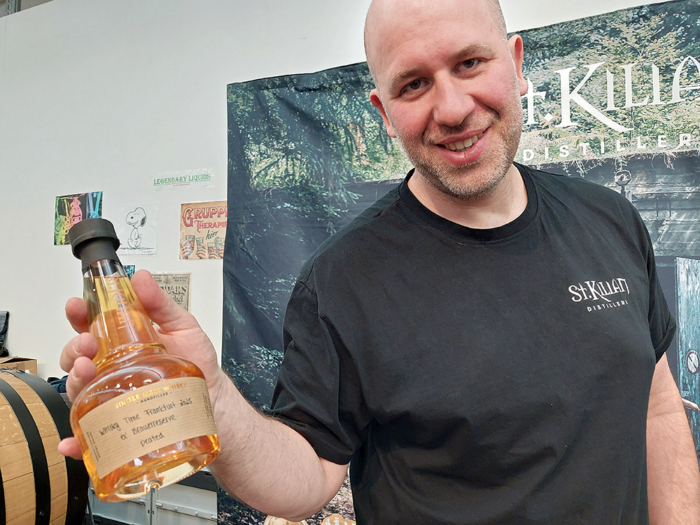 Whiskyflasche der St. Kilian Destillerie
