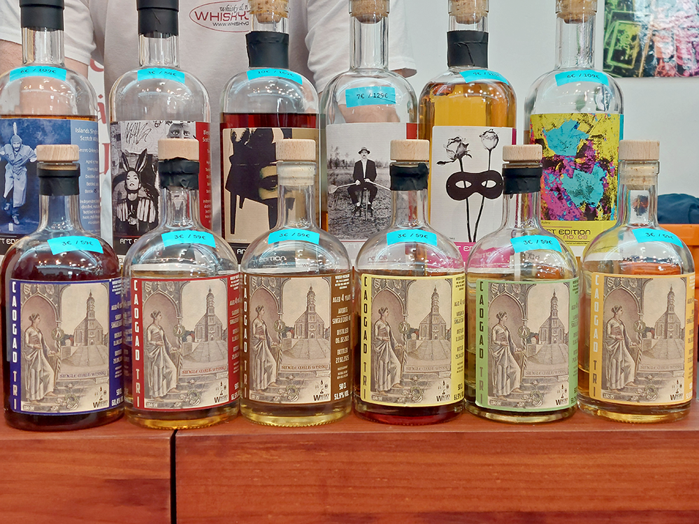 Whiskyflaschen von Whisky Jace