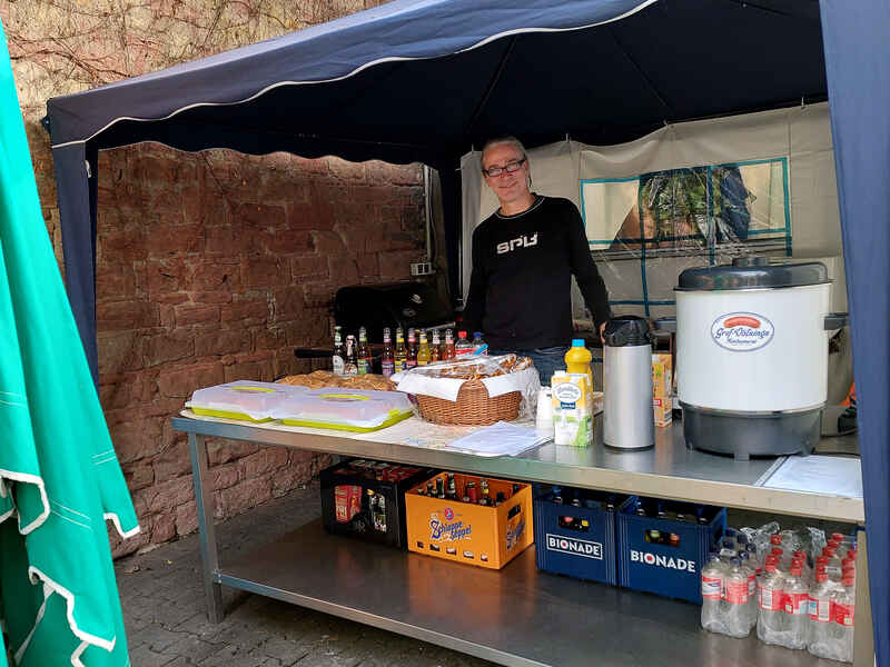 Cateringstand von Genussexperten