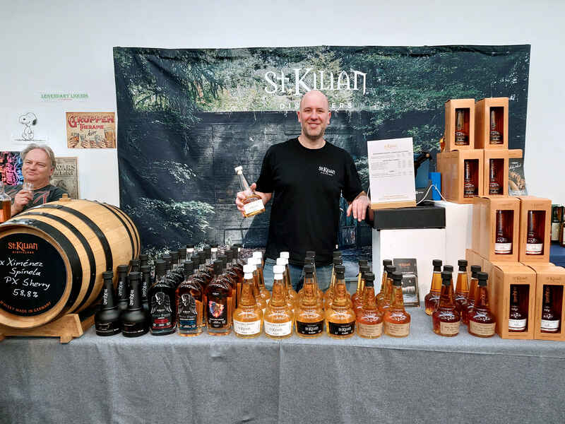 Ausstellungsstand der St. Kilian Destillerie