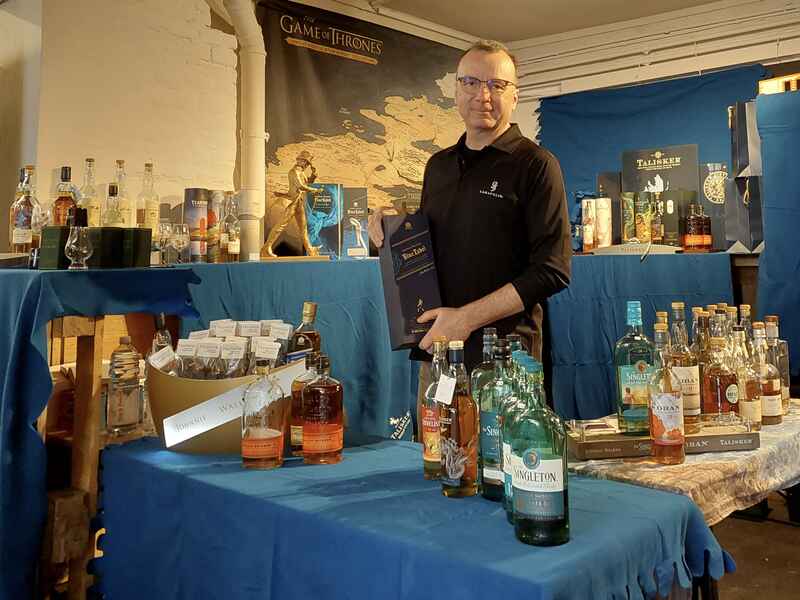 Messestand von Diageo-Stand