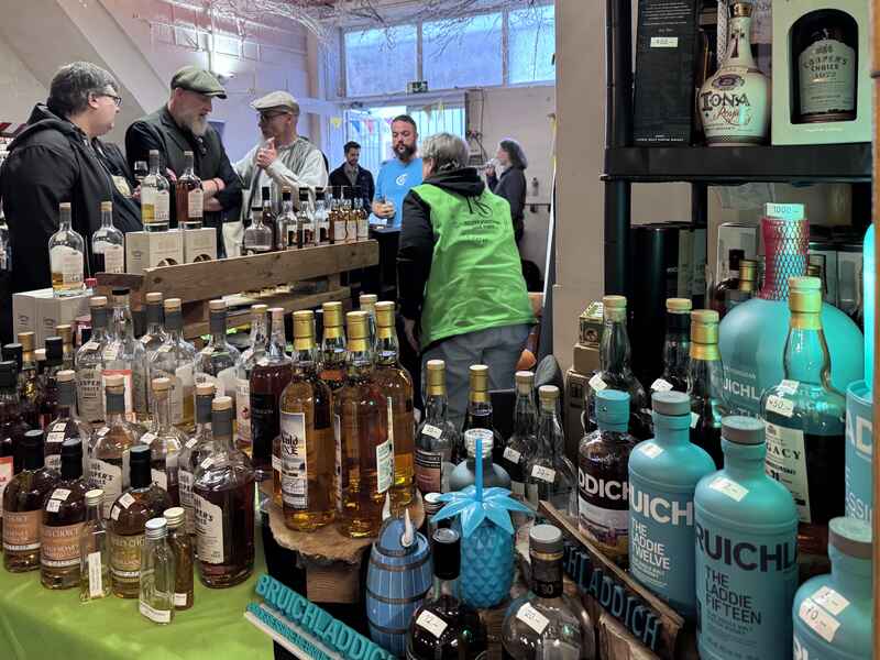 Messestand von RS Whisky Tastings