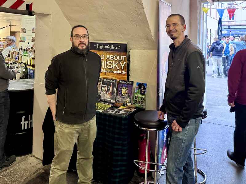 Messestand von The Highland Herold