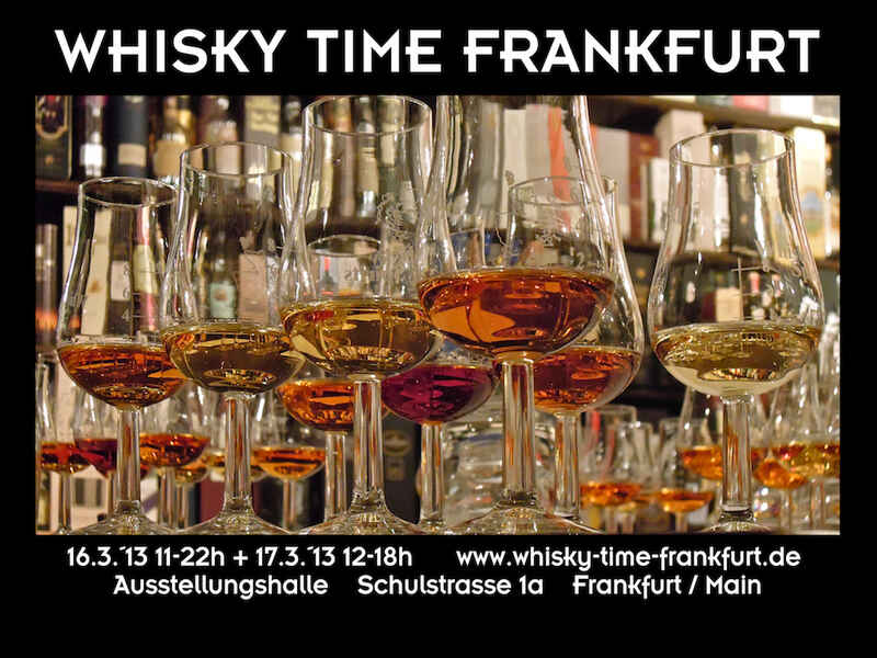Whisky Time Frankfurt Plakat von 2013
